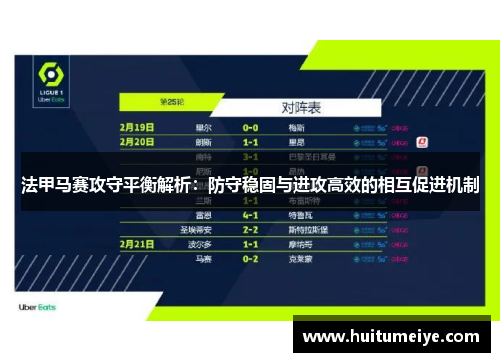 法甲马赛攻守平衡解析：防守稳固与进攻高效的相互促进机制